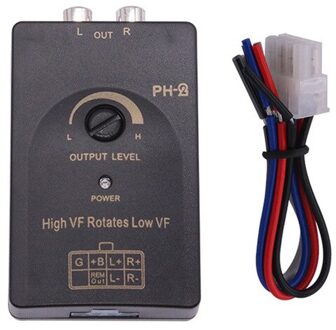 Professionele 0.2 -2V Auto Audio Rca Luidspreker Hoog Naar Laag Niveau Optellen Lijn Uitgang Converter & Bedrading adapter Auto Accessoires