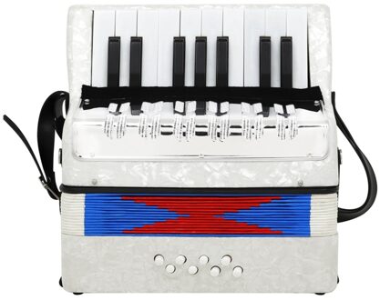 Professionele 17 Key Mini Accordeon Educatieve Muziekinstrument Speelgoed Cadans Band Voor Kids Kinderen Volwassenen
