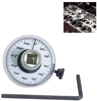 Professionele 360.1/2 Inch Verstelbare Drive Paar Hoek Gauge Auto Garage Tool Set Voor Handgereedschap