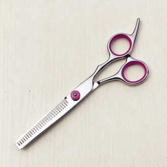 Professionele 6.0 Inch Hair Schaar Snijden Kapper Haar Schaar Salon Scisors Dunner Schaar Kappers Scharen roze-2