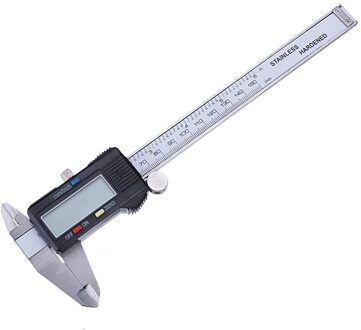 Professionele 6 Inch 150Mm Elektronische Mini Digitale Schuifmaat Micrometer Guage Heerser Met Batterij + Een Doos