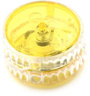 Professionele 7 Kleuren Lichtgevende Yoyo Bal Led Knippert Kind Koppelingsmechanisme Yo-Yo Speelgoed Voor Kid Party Entertainment geel