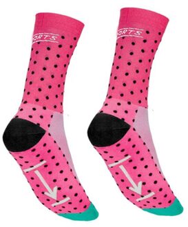 Professionele Ademend Anti Slip Vochtregulerende Sport Sokken Riding Fietsen Basketbal Running Sport Sok In Verkoop roze-04