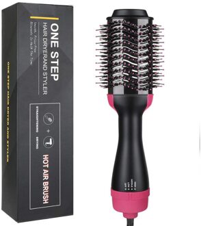 Professionele Air Brush Föhn High Power 3 In 1 Negatieve Ionen Stijltang Kam Haar Krullend