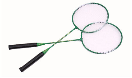 Professionele Badminton Racket Rijgen Racket Offensief Enkele Racket Racket 2Pc Badminton Badminton Racket Tas Set blauw