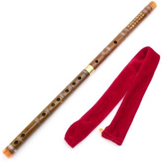 Professionele Bamboefluit Chinese Houtblazers C D E F G Sleutel Dwarse Fluit DiZi