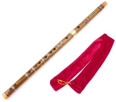 Professionele Bamboefluit Chinese Houtblazers C D E F G Sleutel Dwarse Fluit DiZi