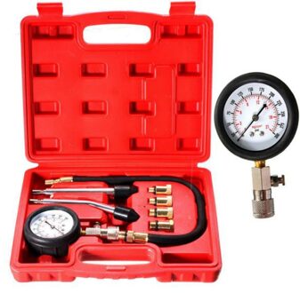 Professionele Benzine Gas Motor Cilinder Compressie Tester Gauge Kit Motor Auto