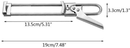 Professionele Bier Flesopener Verstelbare Rvs Pot Deksel Blikopeners