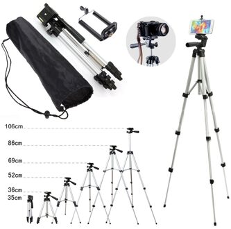 Professionele Camera Statief Stand Houder Voor Iphone Mobiele Telefoon + Tas