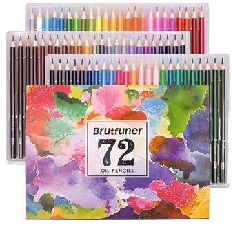 Professionele Coloring Potloden-Tot 145 Stuk Gekleurde Potloden Tekening Potloden Schets Potloden En Accessoires Art Supplies Set 72 kleuren