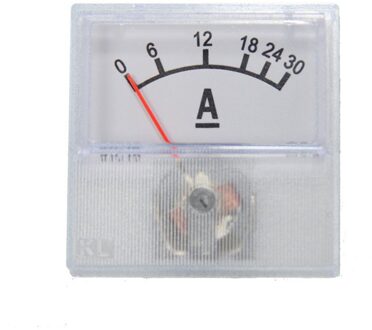 Professionele Dc 0-30A Analoge Huidige Panel Meter Voltmeter Gauge Met Klasse 2.5 Nauwkeurigheid Sales
