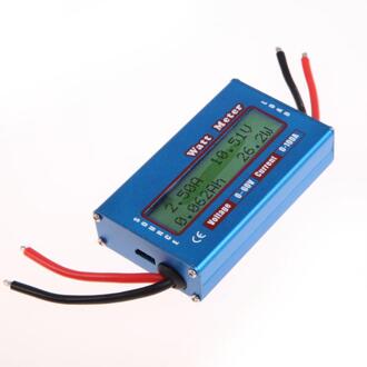 Professionele Dc 60V/100A Balance Spanning Batterij Power Analyzer Lcd Rc Watt Meter Checker Watt Meter Balancer Lader rc Gereedschap
