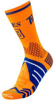 Professionele Deodorant Vocht Kniekousen Voor Mannen Running Accessoires Transpiratie Volleybal Sokken Vocht Sokken oranje