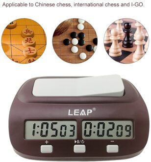 Professionele Digitale Schaken Klok Count Down Schaken Timer Met Alarm Elektronische Board Game Bonus Competitie Master Toernooi