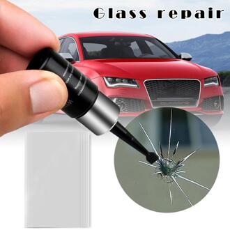 Professionele Diy Auto Stijl Voorruit Auto Reparatie Kit Nul Glazen Venster Crack Herstellen Autoruit Reparatie Tool Polijsten Venster