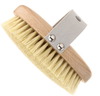 Professionele dry brush met afgeronde borstel