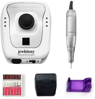 Professionele Elektrische Nagel Boor Machine Accessoires 32W 35000Rpm Nagelvijl Manicure Cutters Nail Boor 508-COLOR2