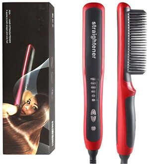 Professionele Elektrische Stijltang Haar Krultang Borstel Multifunctionele Stijltang Voor Vrouwen Mannen Baard Stijltang EU