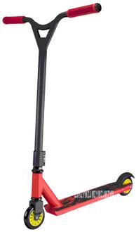 Professionele Extreme Scooter Volwassen Kick Scooter Hoge Snelheid Freestyle Surfen Truc Stunt Skatepark Aluminium Pro Scooter Rood