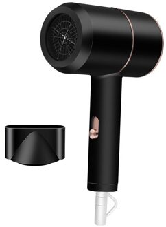Professionele Föhn Anion Air Water Ion Elektrische Föhn Voor Salon Föhn /Koude Wind Haar Drogen Tool hamer Blower geen doos-zwart