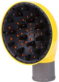 Professionele Föhn Diffuser Salon Magic Haar Blower Cap Wind Curl Föhn Cover Diy Haar Styling Tools geel A