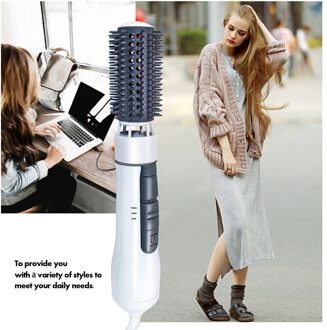 Professionele Föhn Kam 8 In 1 Mutifunctinal Haardroger Een Stap Föhn Volumizer Haar Blower Borstel uk plug