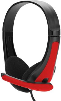Professionele Gamer Headset Voor Computer Gaming Hoofdtelefoon Wired Headset Met Micprophone Bass Stereo Pc Met rood