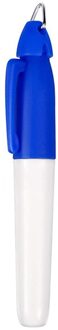 Professionele Golfbal Liner Markers Pen Met Hang Haak Tekening Alignment Marks Blauw