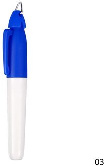 Professionele Golfbal Liner Markers Pen Met Hang Haak Tekening Alignment Marks blauw