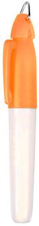 Professionele Golfbal Liner Markers Pen Met Hang Haak Tekening Alignment Marks Oranje
