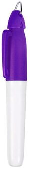 Professionele Golfbal Liner Markers Pen Met Hang Haak Tekening Alignment Marks Paars