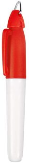 Professionele Golfbal Liner Markers Pen Met Hang Haak Tekening Alignment Marks rood
