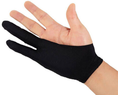 Professionele Gratis Size Kunstenaar Tekening Handschoen voor Huion Grafische Tablet Tekening