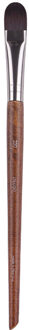 Professionele Grote Eye Shader Brush #230 Houten Handvat Eyeshadow Brush Platte Concealer Brush