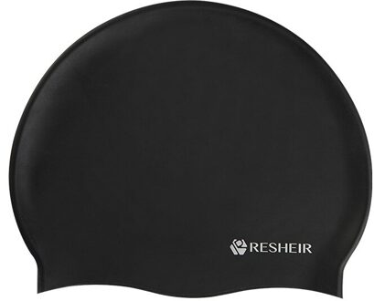 Professionele Grote Frame Plating Anti-Fog Zwembril Uv Glazen Mannen Vrouwen Brillen Zwemmen Bril Met case zwart CAP