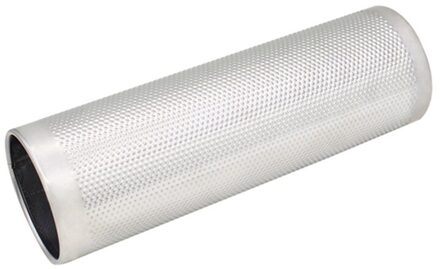 Professionele Grote Roestvrijstalen Guiro Met Schraper Latin Merengue Percussie Muziekinstrument 10Inch X3 Inch Open Uiteinden