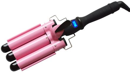 Professionele Haar Krultang Keramische Triple Barrel Haar Waver Styling Tools Haar Styler Wand Haarkrulspelden Elektrische Curling