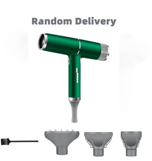 Professionele Haardroger High Speed Elektrische Haardroger Temeperature Controle Salon Droger & Cold Wind Negatieve Ionische Föhn groen