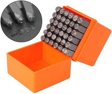 Professionele Hoofdstad Letters En Cijfers Stempel Art Voor Imprinting Metalen 6mm