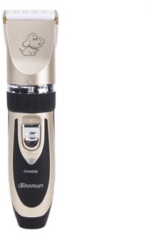 Professionele Huisdier Tondeuse Set Elektrische Hond Haar Trimmer Usb Opladen Huisdier Tondeuse Oplaadbare Low-Noise Pet Haar clip