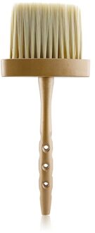 Professionele Kapper Hals Sweep Haar Borstel Zachte Vezel Haar Kapper Snijden Haar Styling Reiniging Hals Sweep Haar Borstel Hair brush-goud