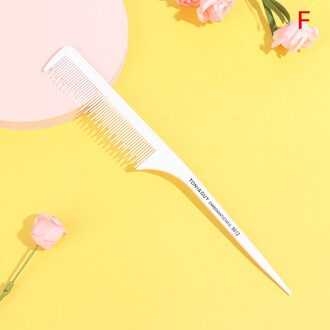 Professionele Kappers Carbon Kam Hittebestendige Haar Kam Snijden Kam Set 6 Ontwerpen Haar Kam Kapper Styling Haar Kam Set