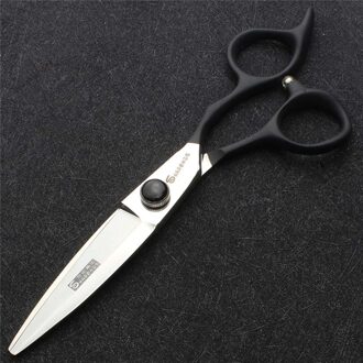 Professionele kappers schaar 6.0 inch lancet schaar Japan 440c roestvrij staal haar schaar kapper schaar biack scissors