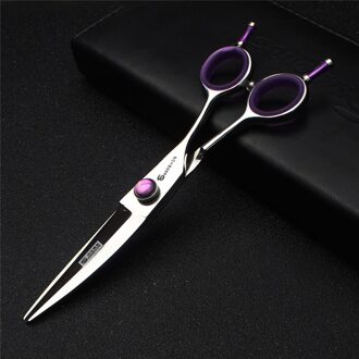 Professionele kappers schaar 6.0 inch lancet schaar Japan 440c roestvrij staal haar schaar kapper schaar curved scissor