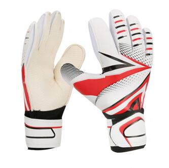 Professionele Keepershandschoenen Latex Volwassenen Voetbal Doelman Goalie Handschoenen Vingers Protector Size 8