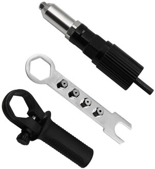 Professionele Klinknagels Adapter Kit Met 4 Stuks Verschillende Bijpassende Nozzle Bouten
