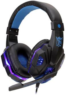 Professionele Led Licht Gaming Hoofdtelefoon Voor Computer PS4 Bedrade Deep Bass Stereo Oortelefoon Met Microfoon Voor Pc Computer Gamer