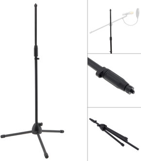 Professionele Live Vloer Metalen Stand/Microfoon Houder/Microfoon Stand Verstelbare Stage Tripod Voor Studio Microfoon Cover Rood