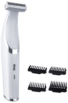 Professionele Mannen Elektrische Scheerapparaat Grooming Kit Baard Hals Trimmer Scheerapparaat Lichaam Scheren Kaal Een Blade Oplaadbare